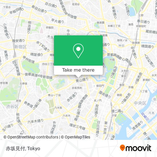 赤坂見付 map