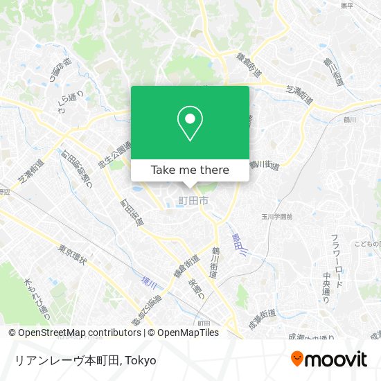 リアンレーヴ本町田 map