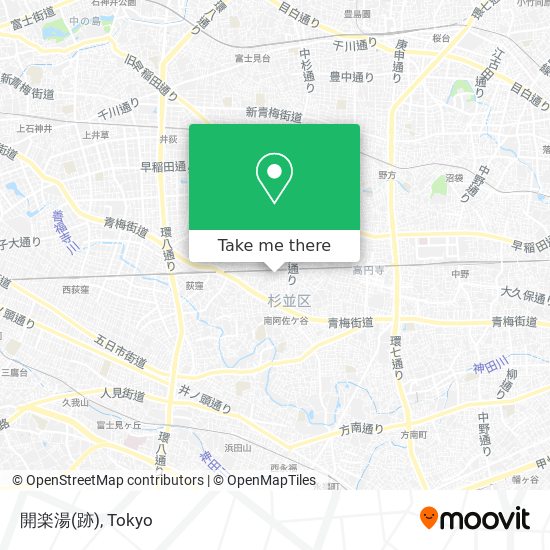 開楽湯(跡) map