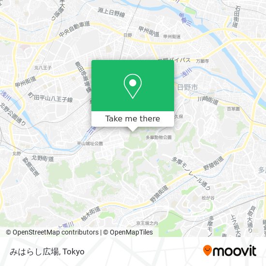 みはらし広場 map