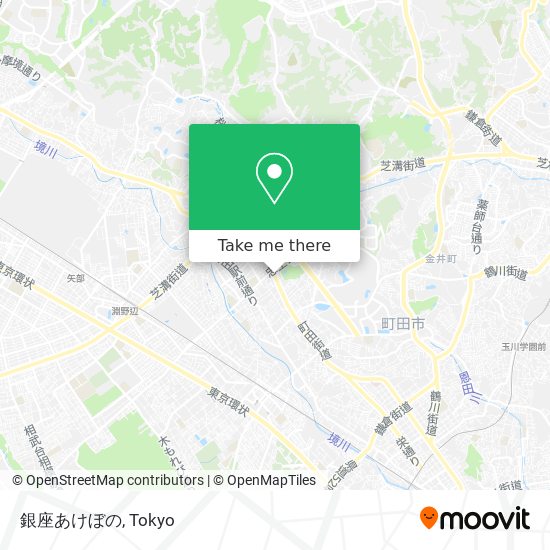 銀座あけぼの map