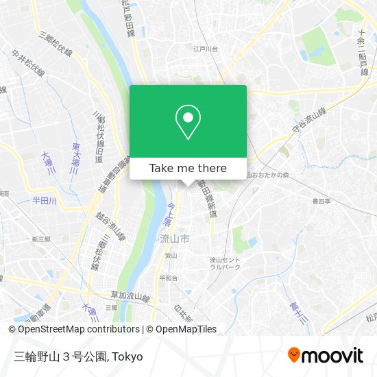 三輪野山３号公園 map