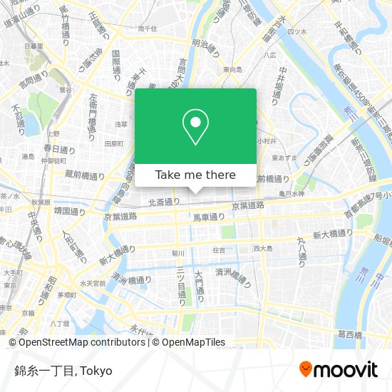 錦糸一丁目 map
