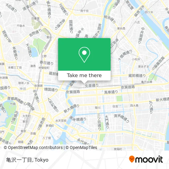 亀沢一丁目 map