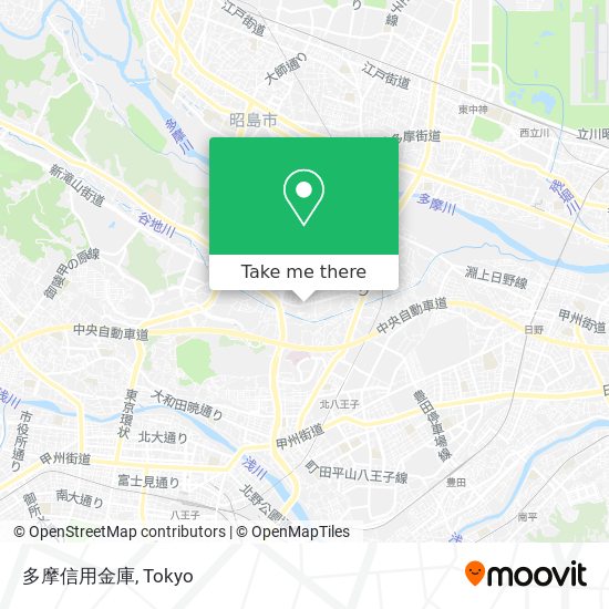 多摩信用金庫 map