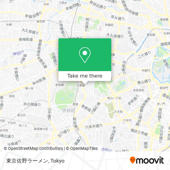 東京佐野ラーメン map