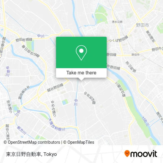 東京日野自動車 map