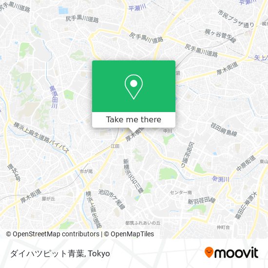 ダイハツピット青葉 map