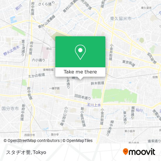 スタヂオ誉 map