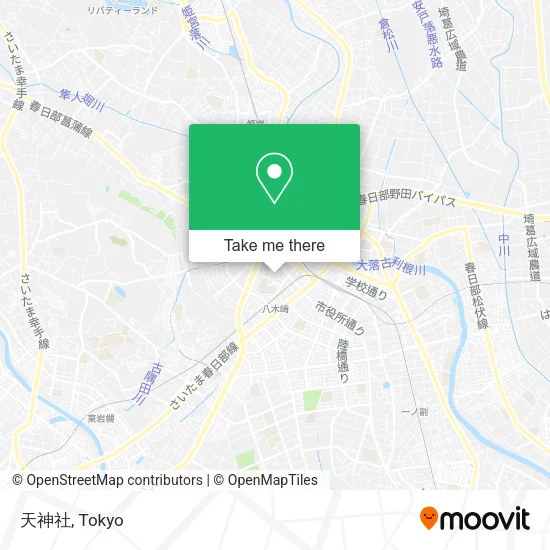天神社 map