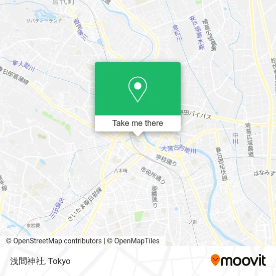 浅間神社 map