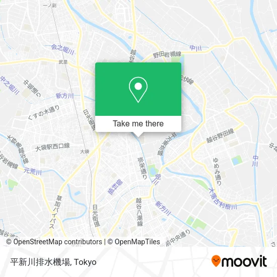 平新川排水機場 map