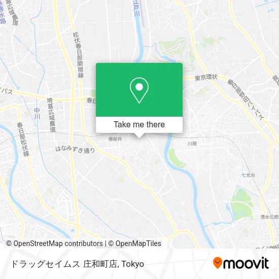 ドラッグセイムス 庄和町店 map