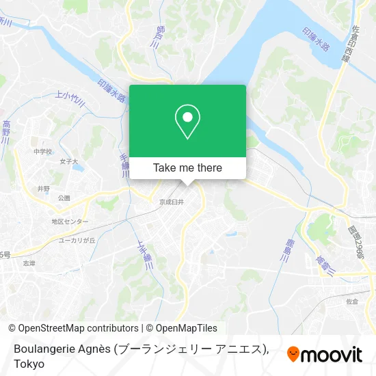 Boulangerie Agnès (ブーランジェリー アニエス) map