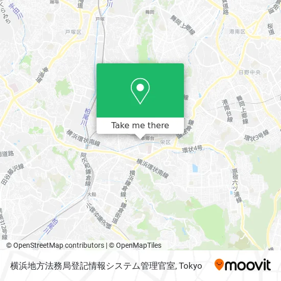 横浜地方法務局登記情報システム管理官室 map