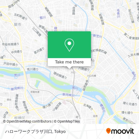 ハローワークプラザ川口 map