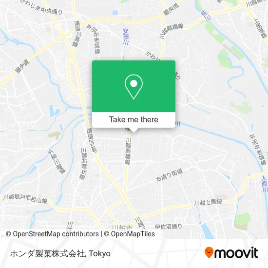 ホンダ製菓株式会社 map