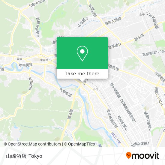 山崎酒店 map