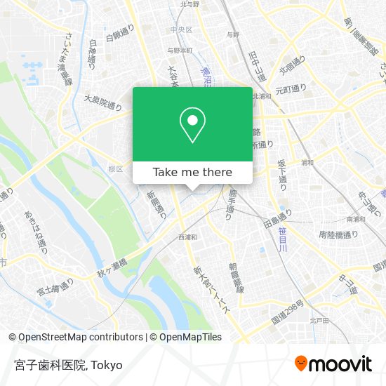 宮子歯科医院 map