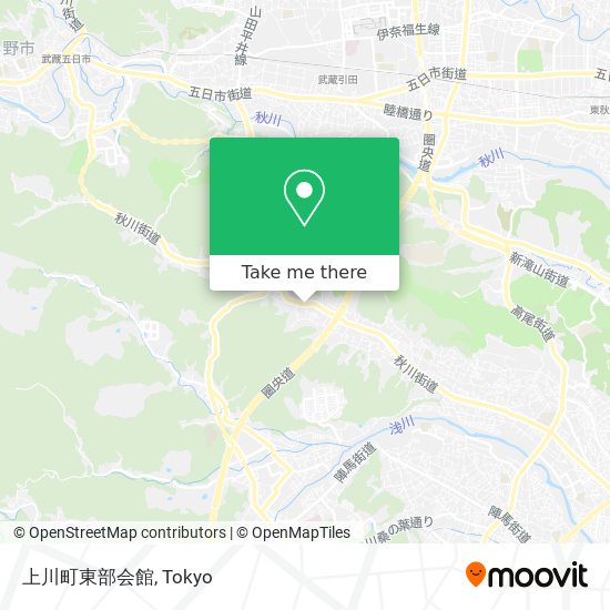 上川町東部会館 map