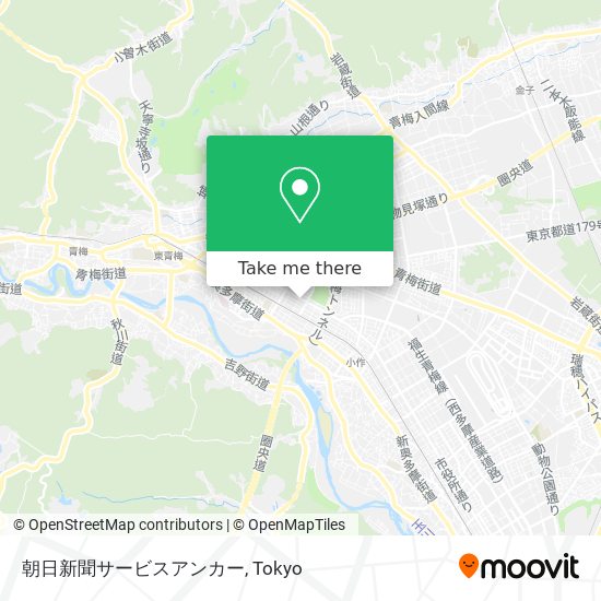 朝日新聞サービスアンカー map