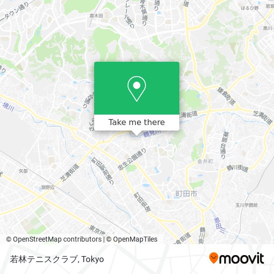 若林テニスクラブ map