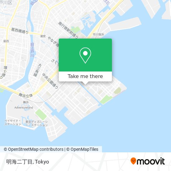 明海二丁目 map