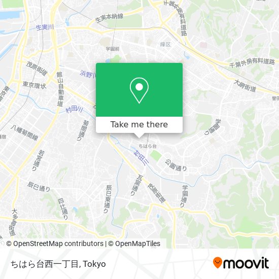 ちはら台西一丁目 map