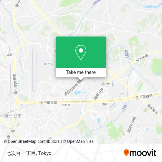 七次台一丁目 map