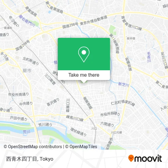 西青木四丁目 map