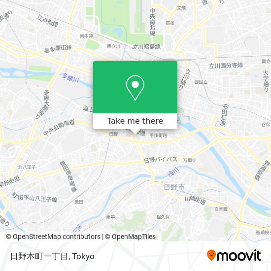 日野本町一丁目 map