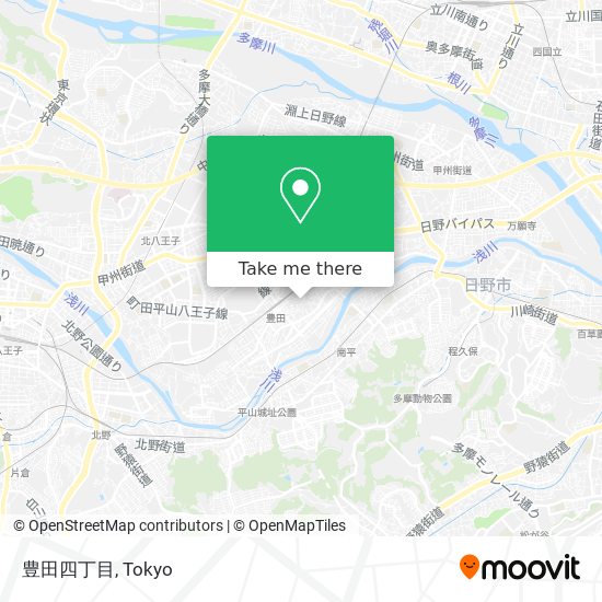 豊田四丁目 map