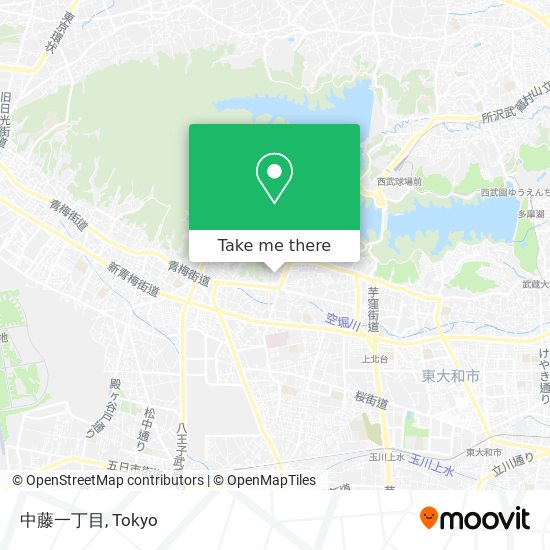 中藤一丁目 map