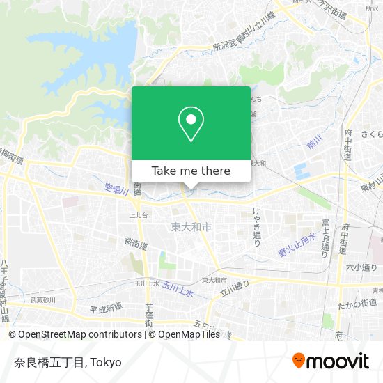 奈良橋五丁目 map