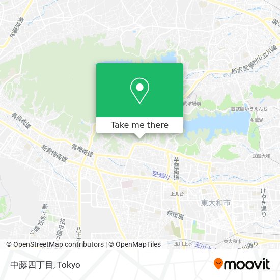 中藤四丁目 map