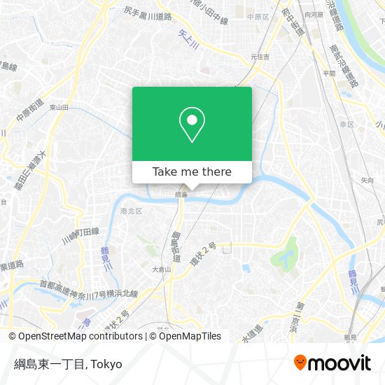綱島東一丁目 map