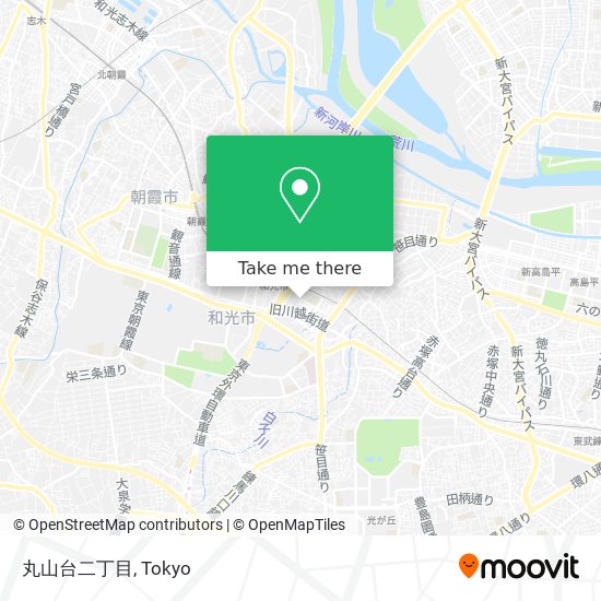 丸山台二丁目 map