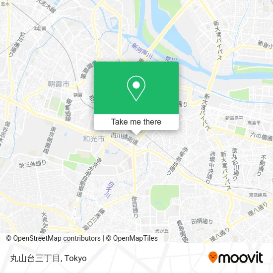 丸山台三丁目 map