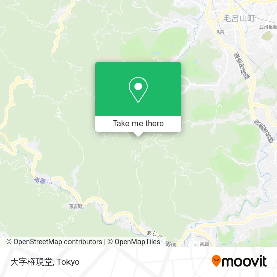 大字権現堂 map