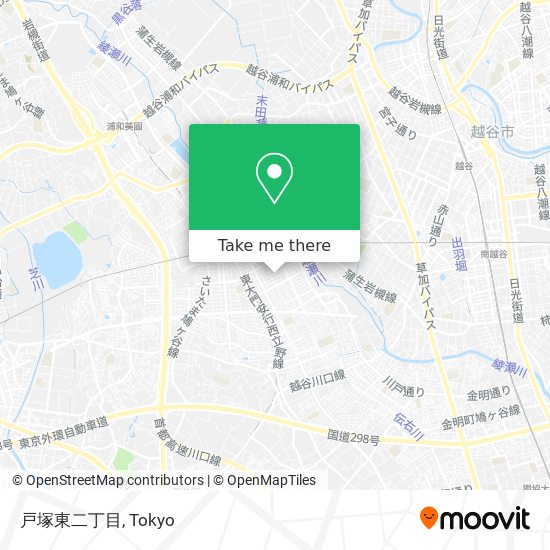戸塚東二丁目 map