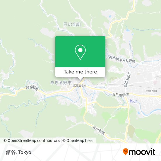 舘谷 map