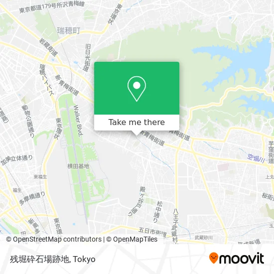 Remaining Quarry Site map