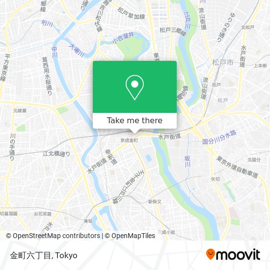 金町六丁目 map