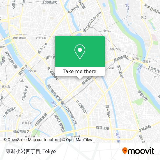 東新小岩四丁目 map