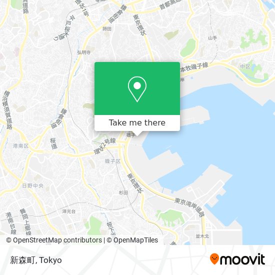 新森町 map