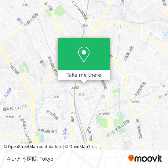 さいとう医院 map