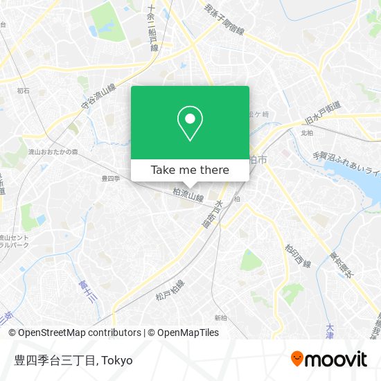 豊四季台三丁目 map