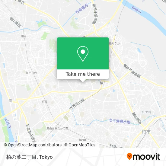 柏の葉二丁目 map