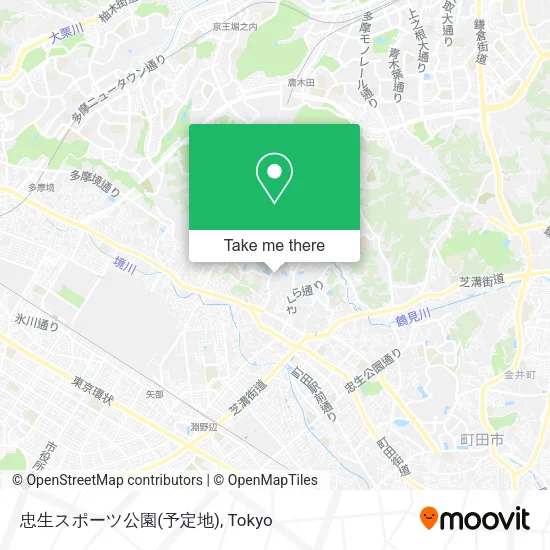 忠生スポーツ公園(予定地) map