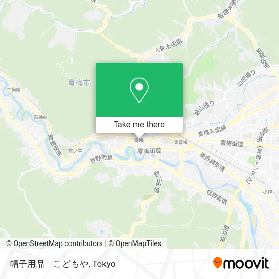 帽子用品　こどもや map